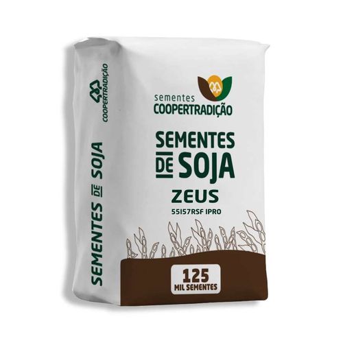 Semente de Soja 55I57RSF IPRO (ZEUS) - Saca 125.000 Sementes